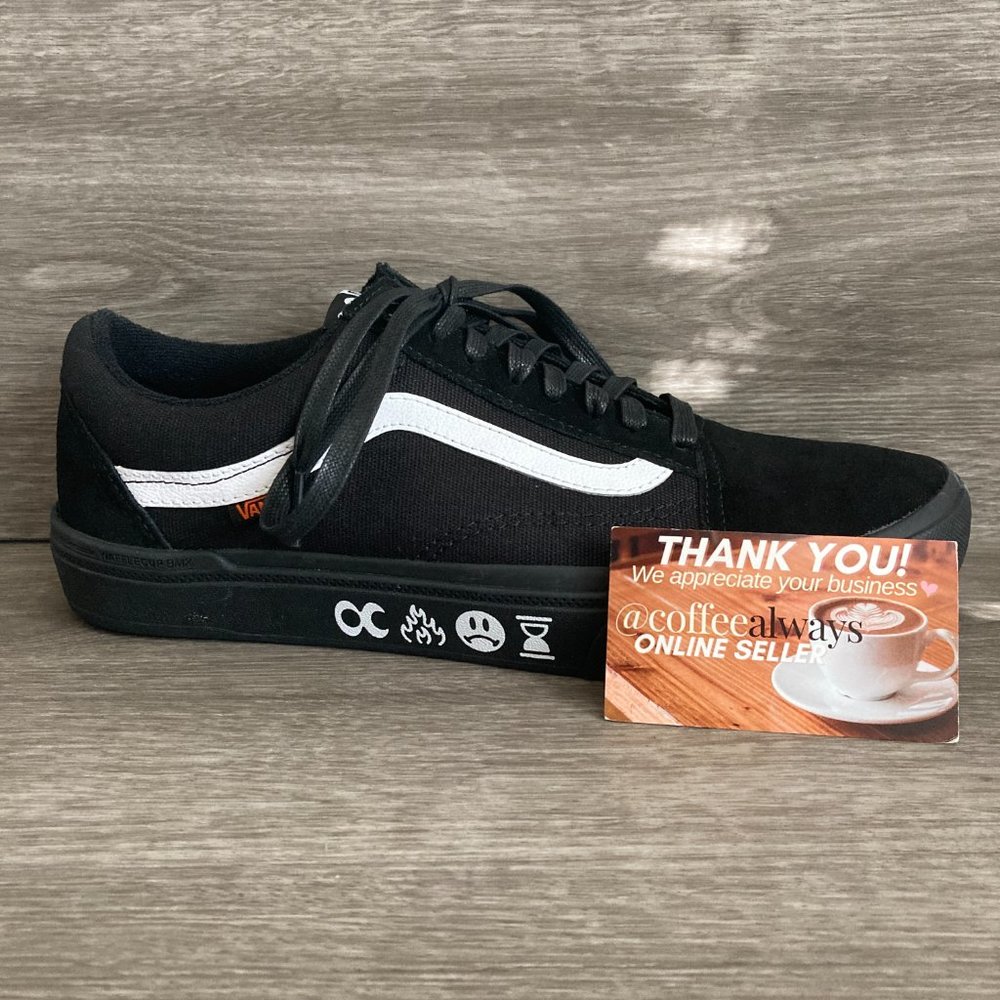 Vans x Cult Old Skool Pro BMX Black White Men's New With Box NWB - Picture 4 of 15
